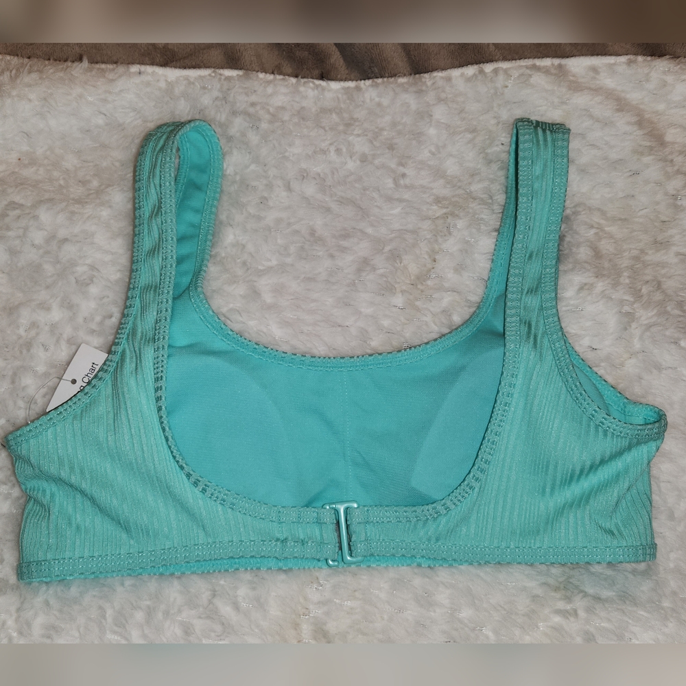 No Boundaries Rib Peek A Boo Top Bralette Junior Small (3-5) New With Tag - Picture 11 of 16
